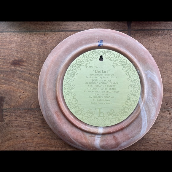 Solid stone incolay collector plates - Picture 8 of 11